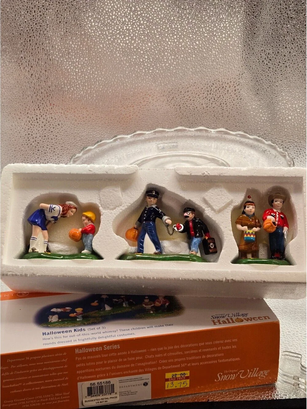 Dept 56 Snow Village Halloween Kids Hallmark Accessory mib